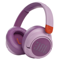 JBL JR 460NC Kids Wireless Over Ear Noise Cancelling Headphones - Safe Volume Limited, Built-in Microphone, Lightweight & Comfortable, Bluetooth 5.0 -Rose